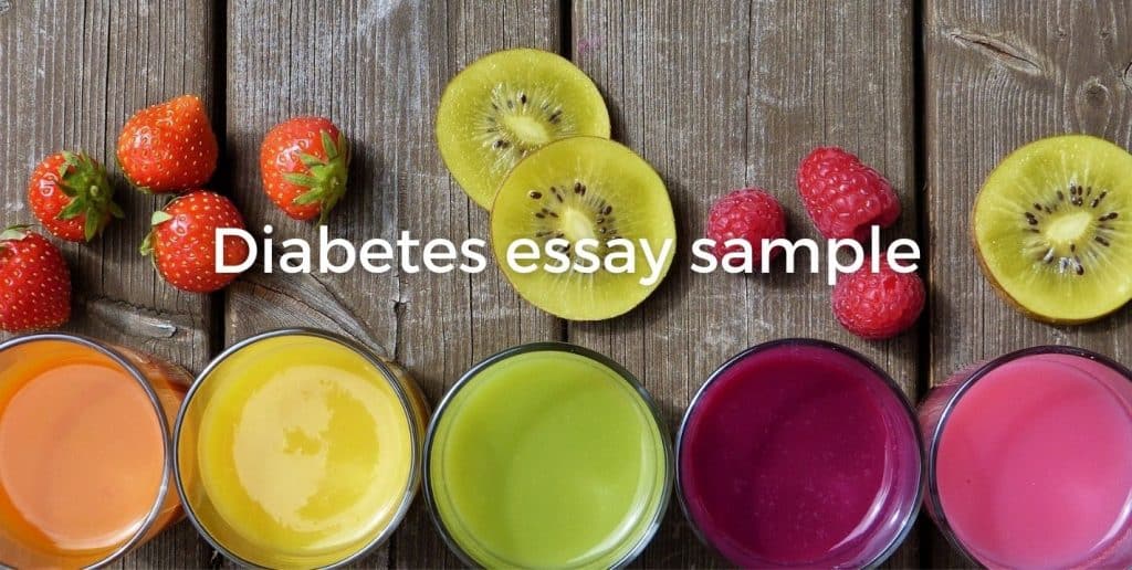 essay on management of diabetes